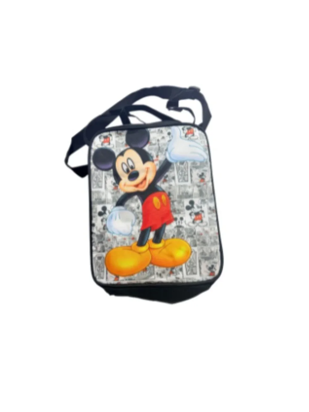 Disney Mickey Mouse 3 Piece Backpack Set School Bag Lunch Bag Pencil Case New